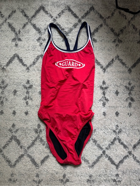 The Lifeguard Store Other - Red Lifeguard One-Piece Swimsuit